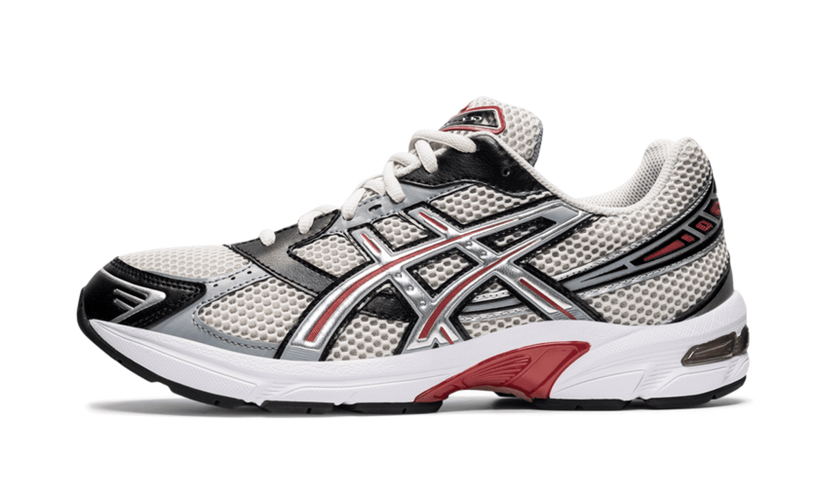 ASICS Gel-1130 Smoke Grey Pure Silver Red - 1201A256-024 - Vista 1