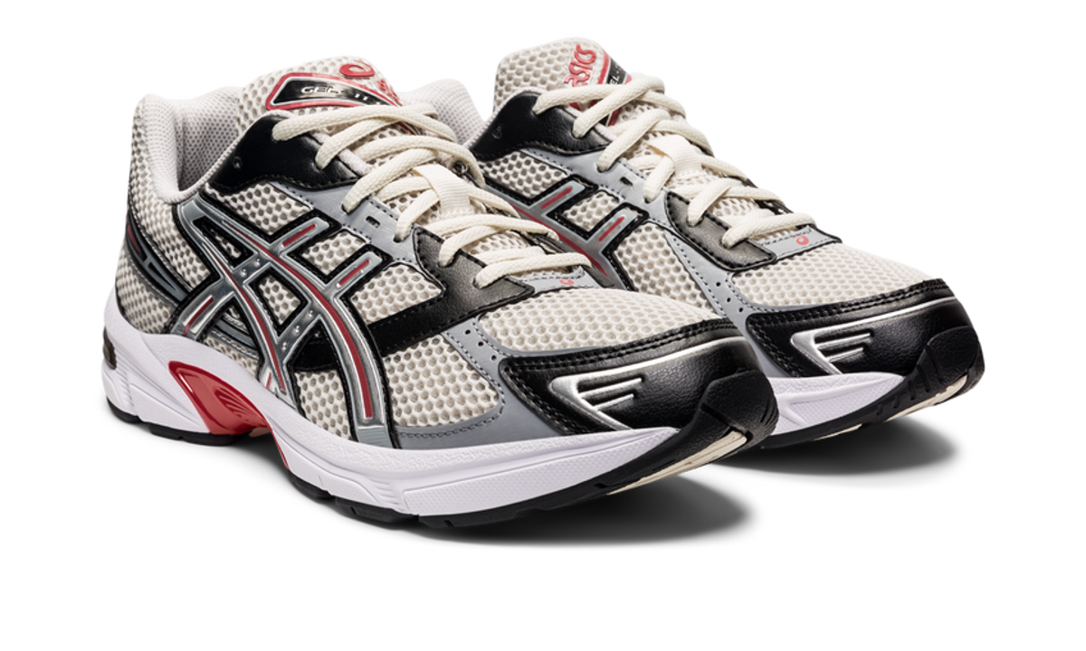 ASICS Gel-1130 Smoke Grey Pure Silver Red - 1201A256-024 - Vista 2