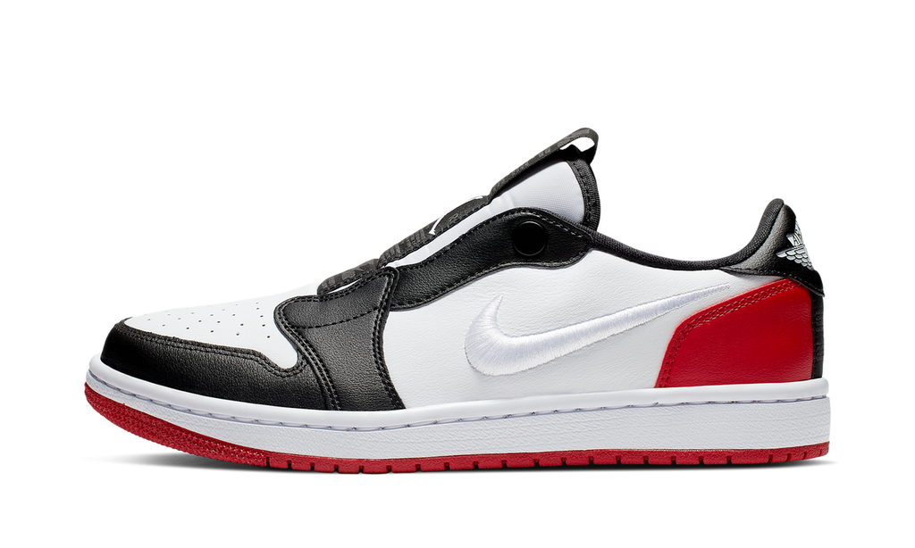 Air Jordan 1 Retro Low Slip Black Toe (Women's) AV3918-102 — Vista 1