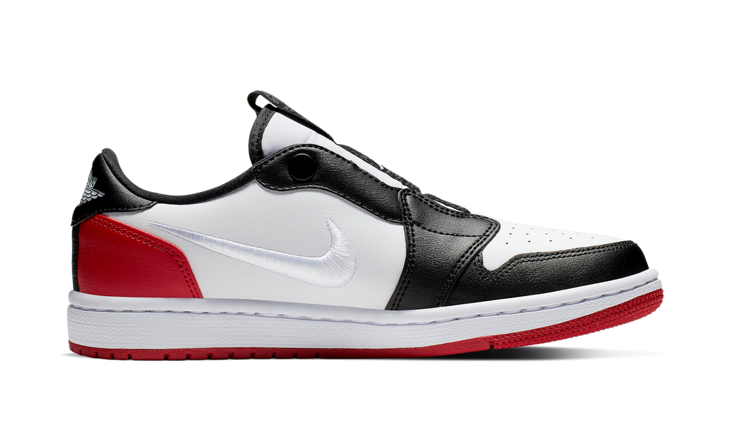 Air Jordan 1 Retro Low Slip Black Toe (Women's) AV3918-102 — Vista 2