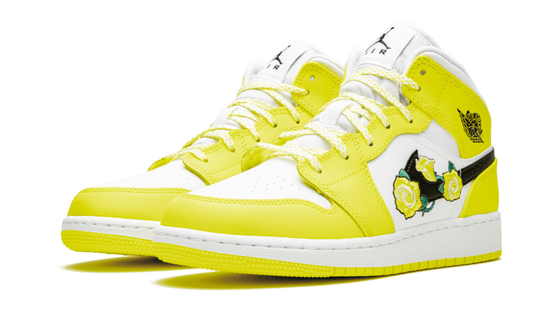 Air Jordan 1 Mid Dynamic Yellow AV5174-700 - Vista 2
