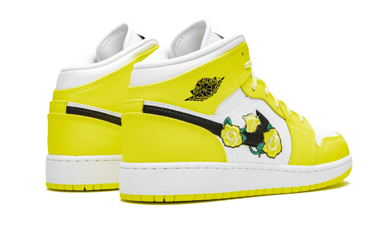 Air Jordan 1 Mid Dynamic Yellow AV5174-700 - Vista 3
