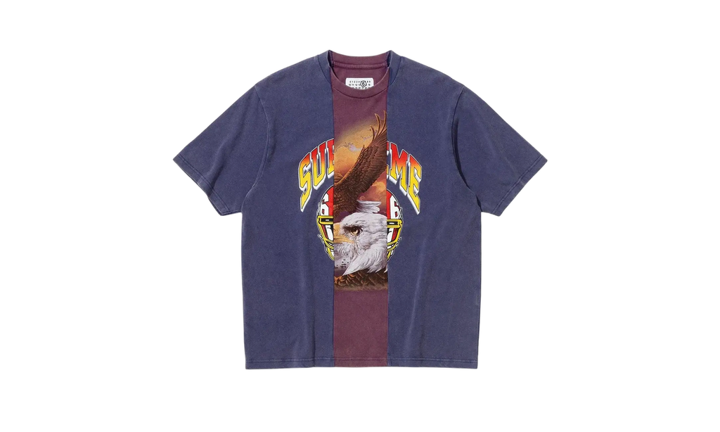 Supreme MM6 Maison Margiela Split S/S Top Blue