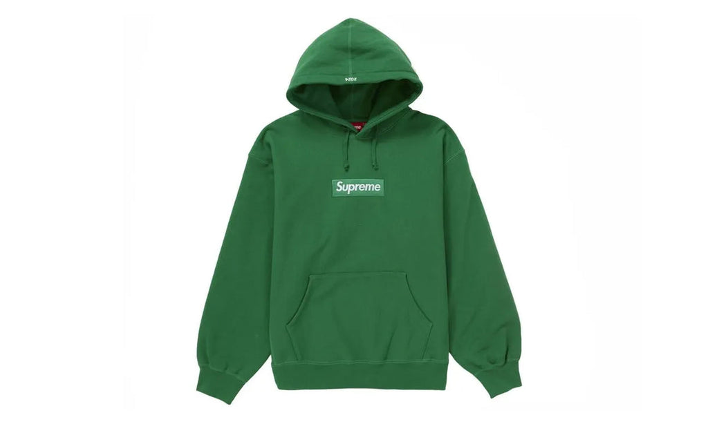 Supreme Box Logo Hooded Sweatshirt Sweatshirt (FW24) Green