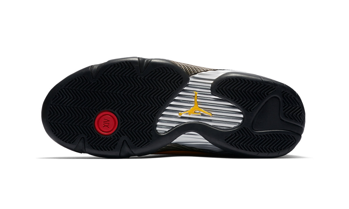 Air Jordan 14 Retro University Gold BQ3685-706 — Vista 2