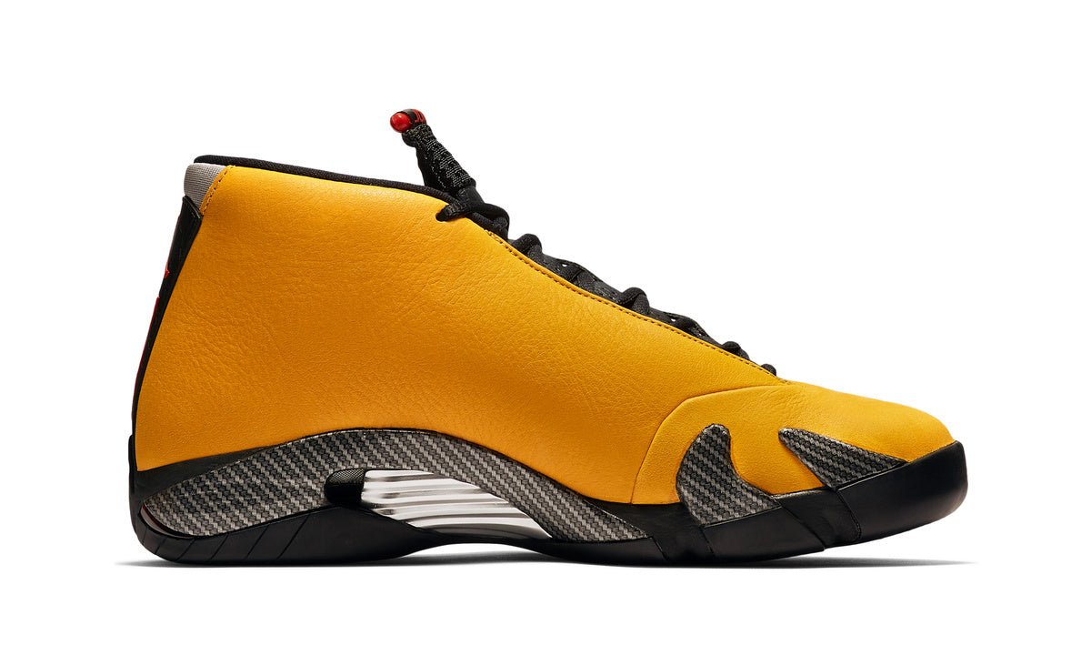 Air Jordan 14 Retro University Gold BQ3685-706 — Vista 3