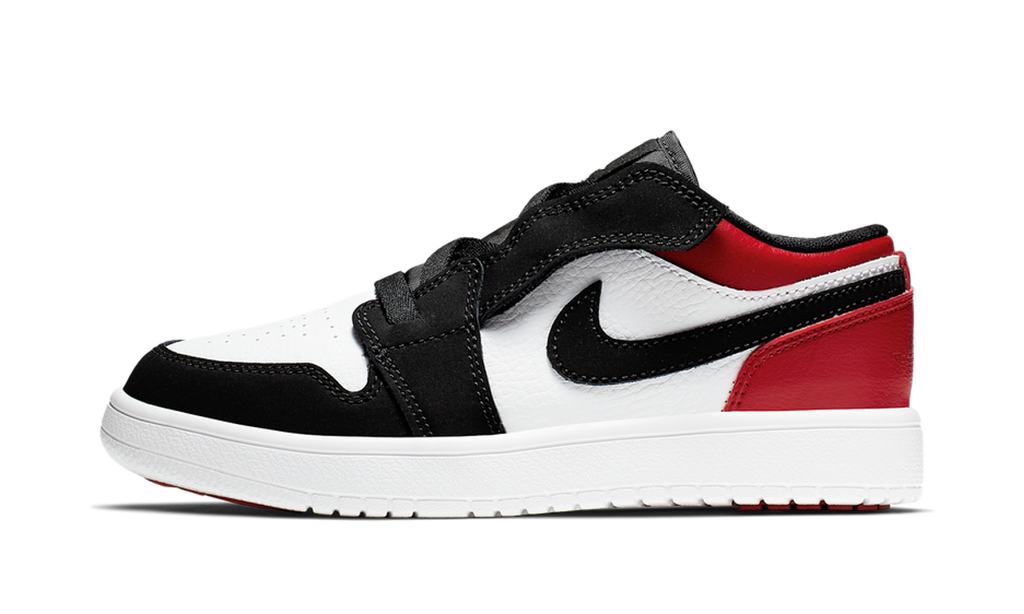 Air Jordan 1 Low ALT Black Toe (PS) BQ6066-116 — Vista 1
