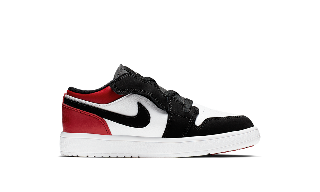 Air Jordan 1 Low ALT Black Toe (PS) BQ6066-116 — Vista 2