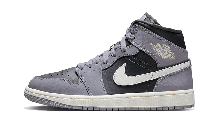 Air Jordan 1 Mid Cement Grey BQ6472-022 — Vista 1