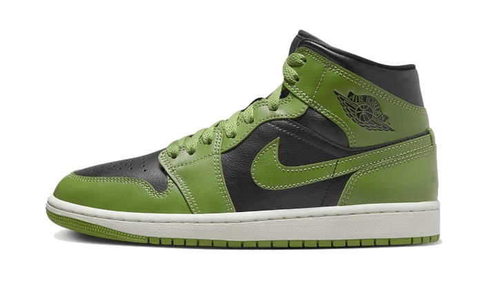 Air Jordan 1 Mid Altitude Green (Women's) BQ6472-031 — Vista 1