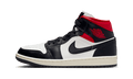 Air Jordan 1 Mid Black Gym Red BQ6472-061 — Vista 1