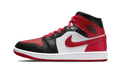 Air Jordan 1 Mid Alternate Bred Toe (Women's) BQ6472-079 — Vista 1