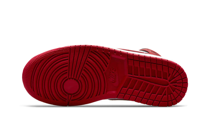 Air Jordan 1 Mid Alternate Bred Toe (Women's) BQ6472-079 — Vista 2