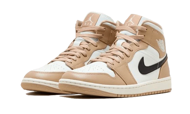 Air Jordan 1 Mid Desert BQ6472-103 — Vista 2