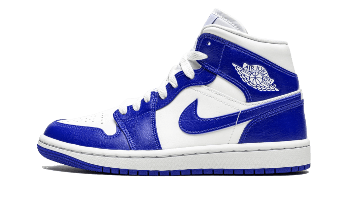 Air Jordan 1 Mid Kentucky Blue BQ6472-104 — Vista 1