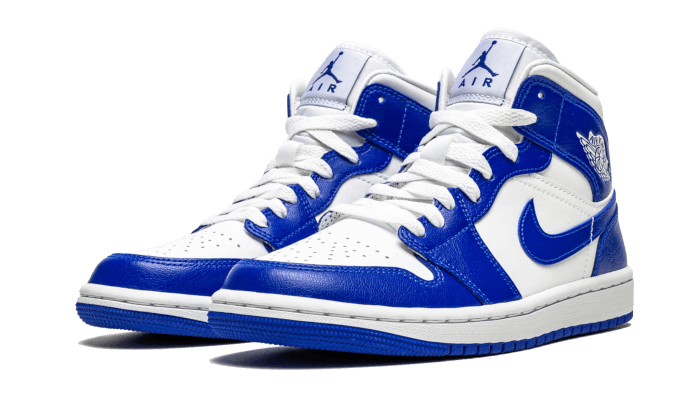 Air Jordan 1 Mid Kentucky Blue BQ6472-104 — Vista 2