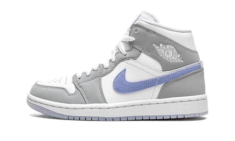 Air Jordan 1 Mid Aluminium Wolf Grey (W) BQ6472-105 — Vista 1
