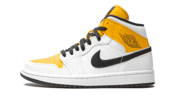Air Jordan 1 Mid Laser Orange (Women's) BQ6472-107 — Vista 1