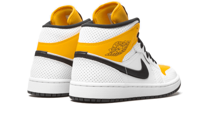 Air Jordan 1 Mid Laser Orange (Women's) BQ6472-107 — Vista 2