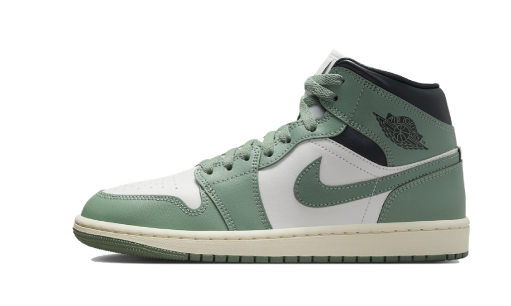 Air Jordan 1 Mid Jade Smoke BQ6472-130 — Vista 1
