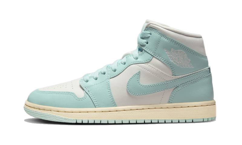 Air Jordan 1 Mid Light Dew BQ6472-132 — Vista 1