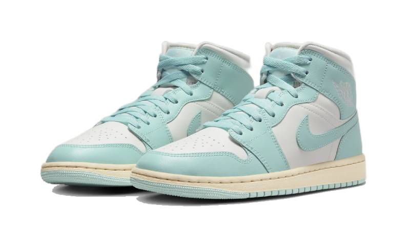 Air Jordan 1 Mid Light Dew BQ6472-132 — Vista 2