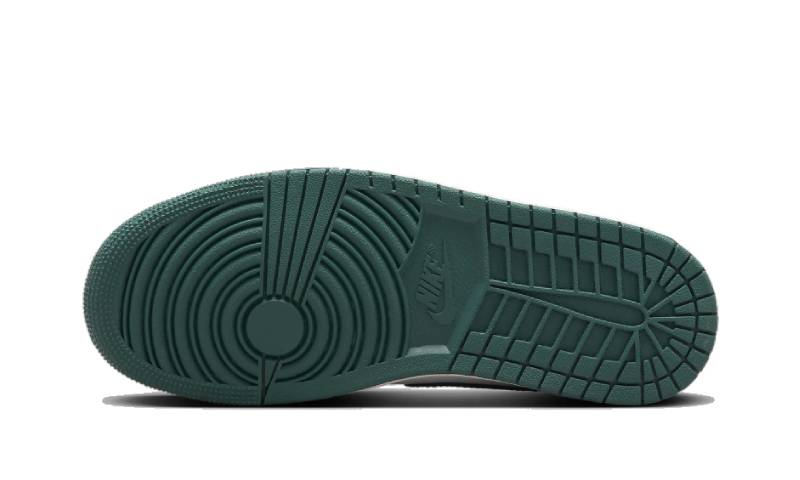 Air Jordan 1 Mid Green Sail BQ6472-133 — Vista 3