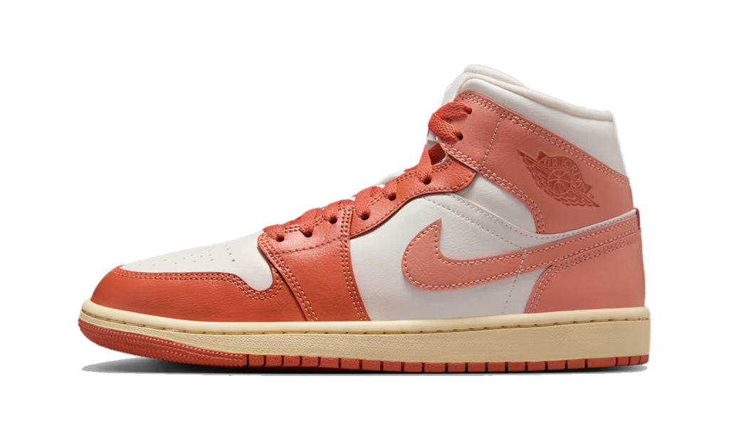 Air Jordan 1 Mid Madder Root (W) BQ6472-180 — Vista 1