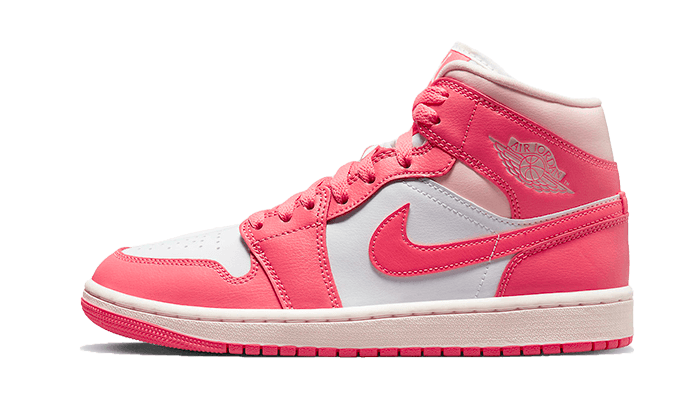 Air Jordan Women's 1 Mid "Strawberries & Cream" BQ6472-186 — Vista 1