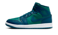 Air Jordan 1 Mid Teal French Blue (Women's) BQ6472-301 — Vista 1