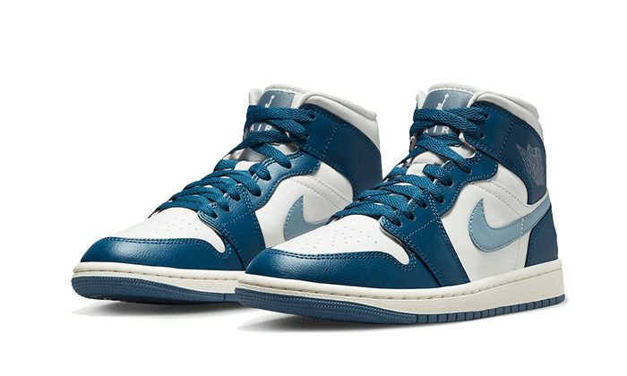 Air Jordan 1 Mid Sky J French Blue BQ6472-414 — Vista 2