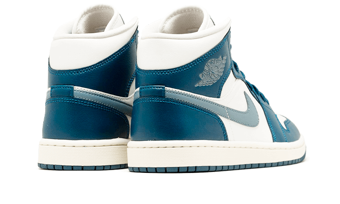 Air Jordan 1 Mid Sky J French Blue BQ6472-414 — Vista 3