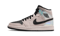 Air Jordan 1 Mid Dirty Powder Iridescent (Women's) BQ6472-602 — Vista 1