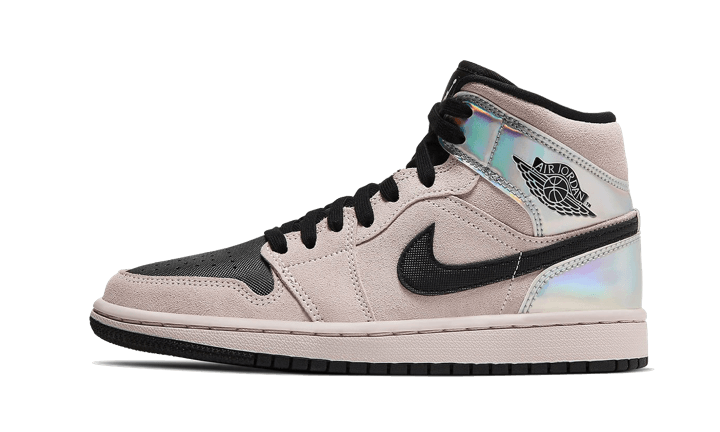 Air Jordan 1 Mid Dirty Powder Iridescent (Women's) BQ6472-602 — Vista 1
