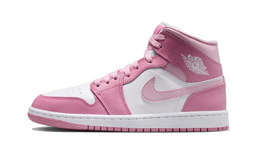 Air Jordan 1 Mid Elemental Pink Iced Carmine BQ6472-605 — Vista 1