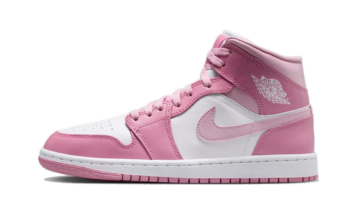Air Jordan 1 Mid Elemental Pink Iced Carmine BQ6472-605 — Vista 1