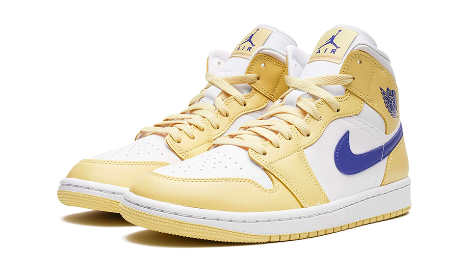 Air Jordan 1 Mid Lemon Wash Lapis BQ6472-701 — Vista 2