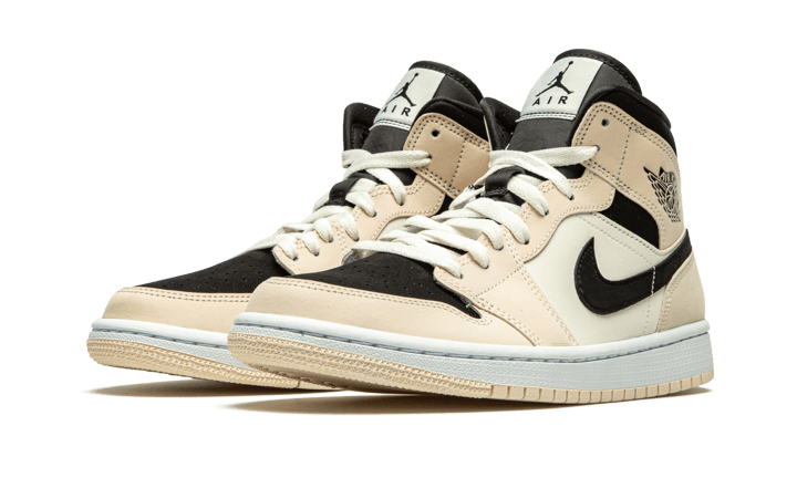 Air Jordan 1 Mid Barely Orange BQ6472-800 — Vista 2