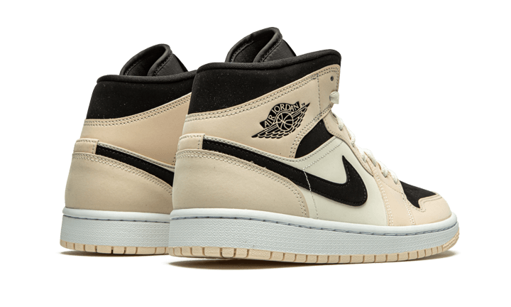 Air Jordan 1 Mid Barely Orange BQ6472-800 — Vista 3