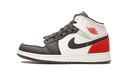 Air Jordan 1 Mid SE White Black Red Spruce (GS) BQ6931-100 — Vista 1