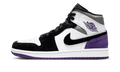 Air Jordan 1 Mid SE Purple (GS) BQ6931-105 — Vista 1