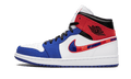 Air Jordan 1 Mid Rush Blue University Red (GS) BQ6931-146 — Vista 1