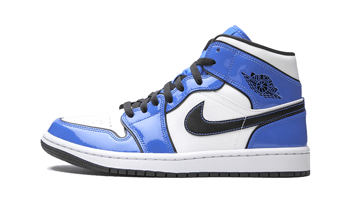 Air Jordan 1 Mid Signal Blue BQ6931-402 — Vista 1