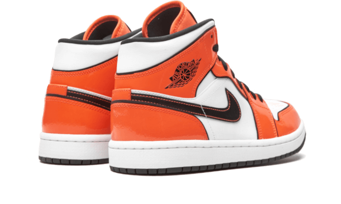 Air Jordan 1 Mid Turf Orange BQ6931-802 — Vista 3