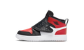 Sky Jordan 1 Bred Toe (PS) BQ7197-016 — Vista 1