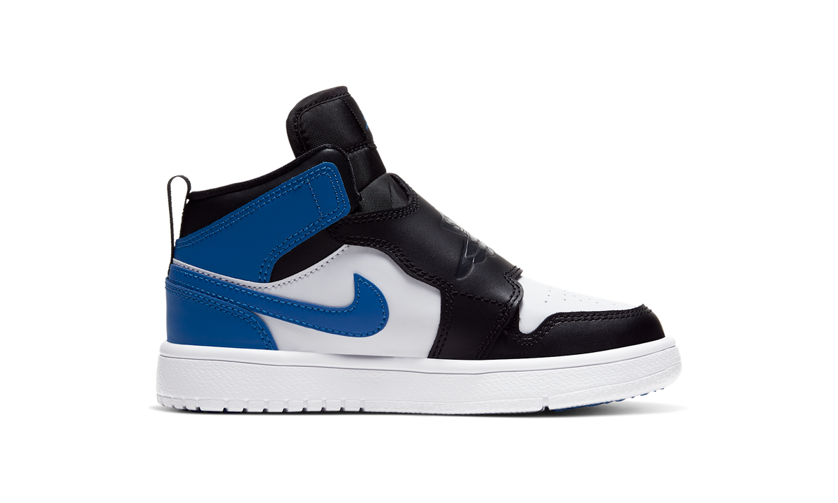Sky Jordan 1 White Sport Blue Black (PS) BQ7197-115 — Vista 2