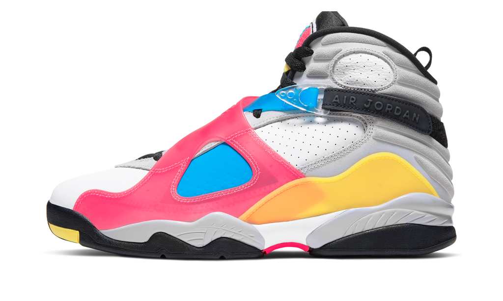 Air Jordan 8 SP Retro SE White Multicolor BQ7666-100 — Vista 1