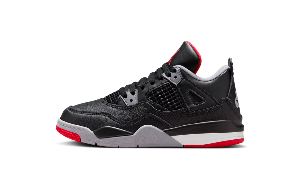 Air Jordan 4 Retro Bred Reimagined (PS) BQ7669-006 — Vista 1