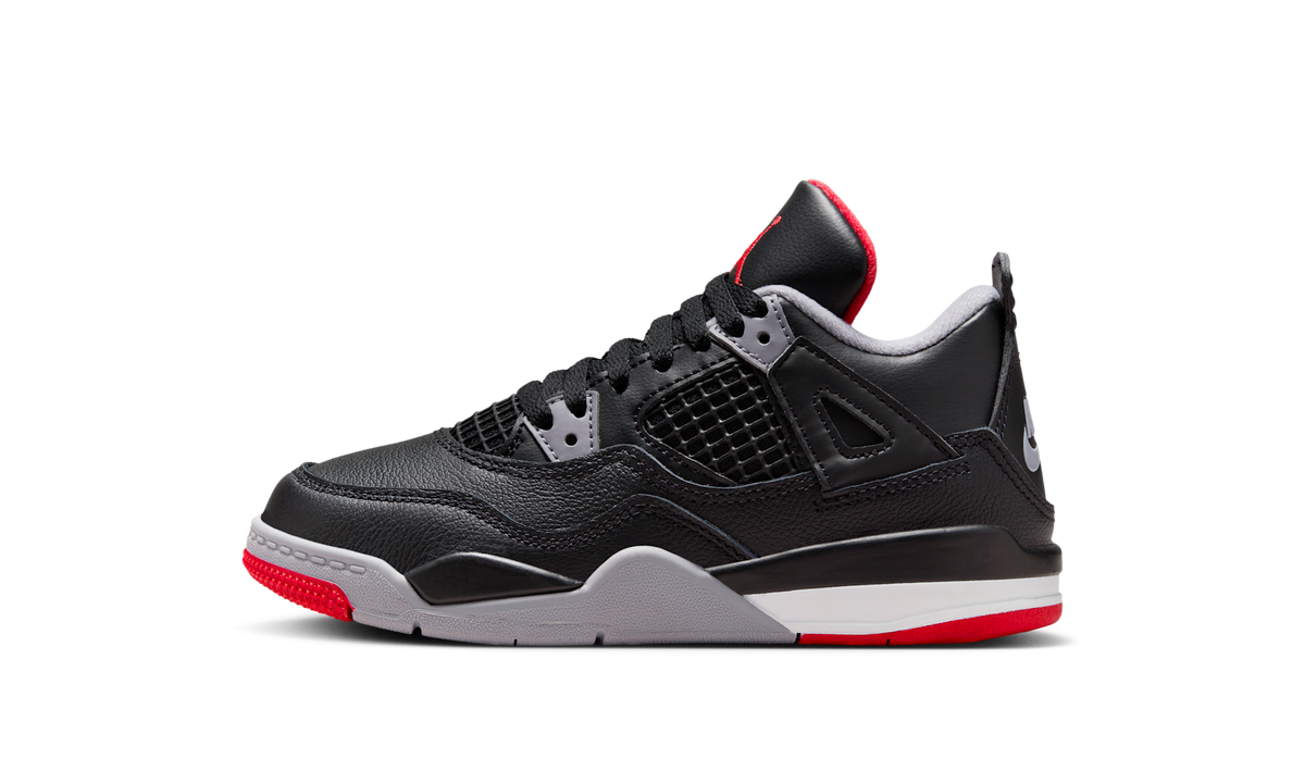 Air Jordan 4 Retro Bred Reimagined (PS) BQ7669-006 — Vista 1