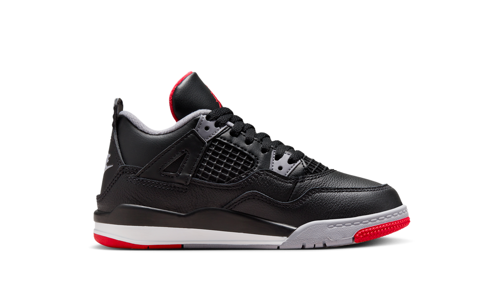 Air Jordan 4 Retro Bred Reimagined (PS) BQ7669-006 — Vista 2